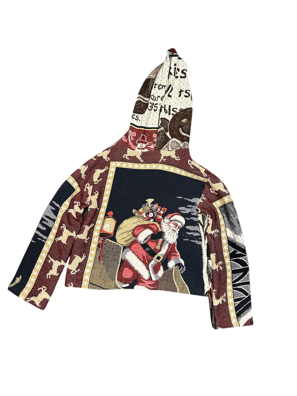 Size M 1/1 santa chase da bag tapestry hoodie
