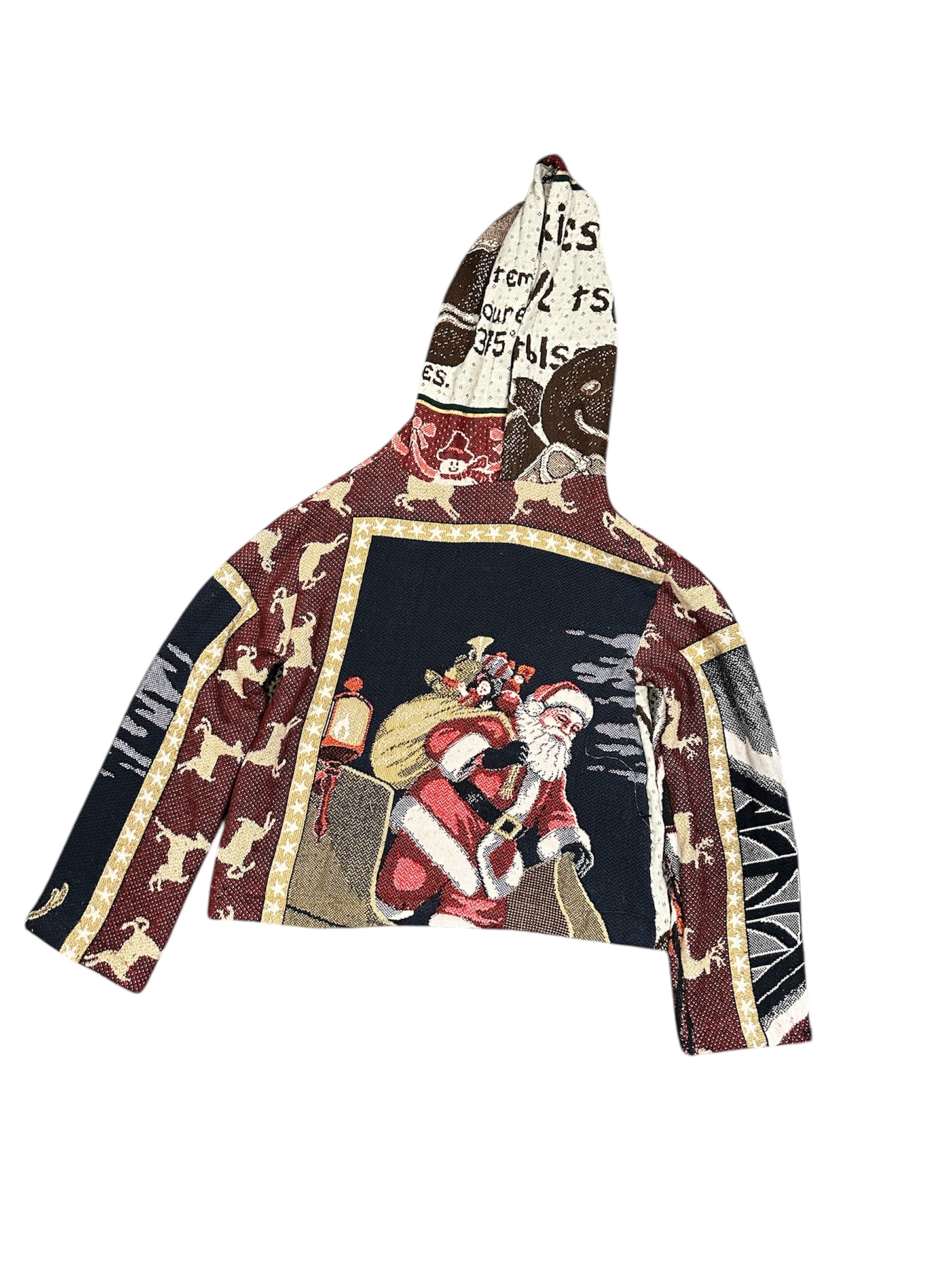 Size M 1/1 santa chase da bag tapestry hoodie