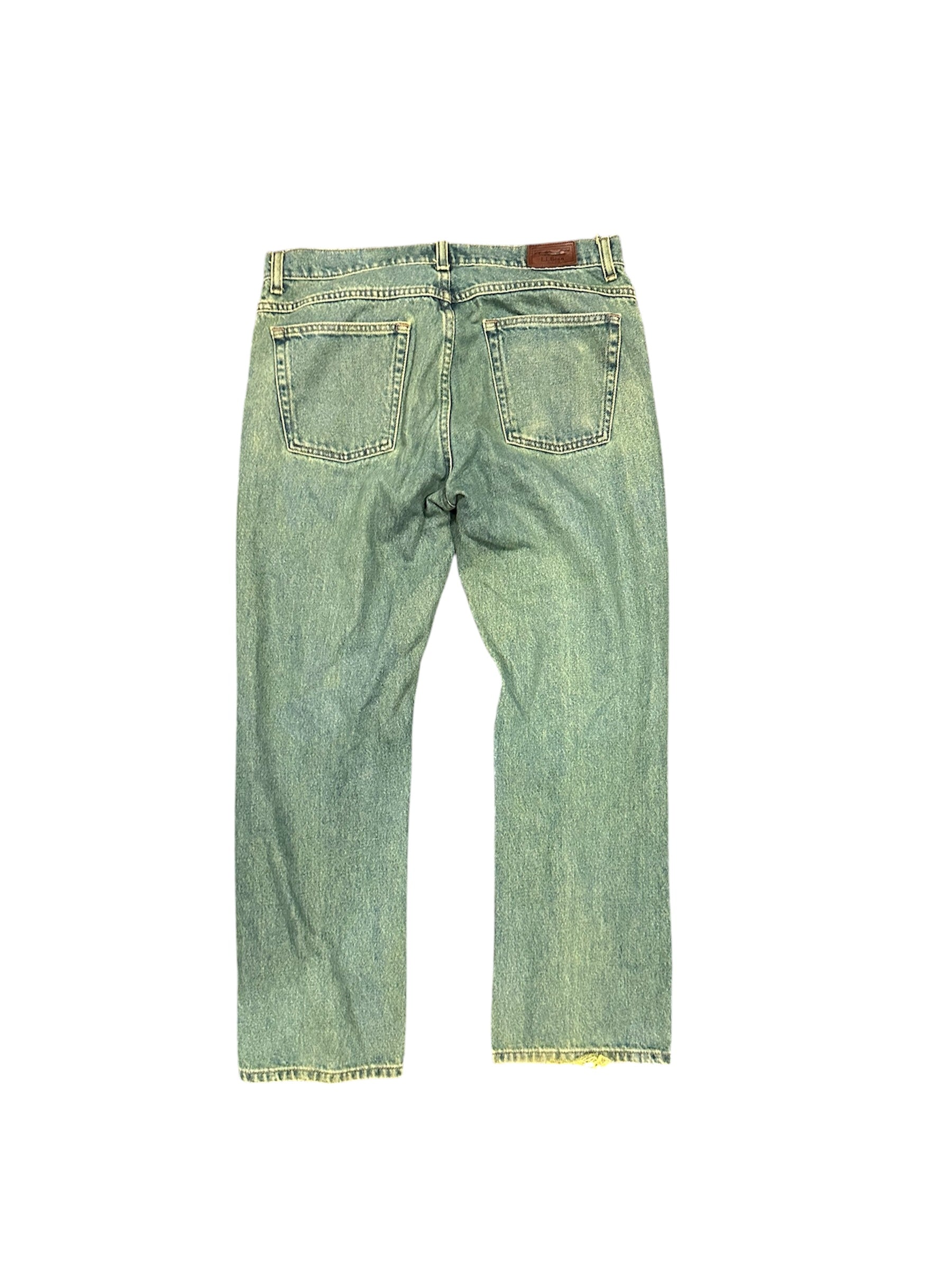 Size 32 slime dyed jeans