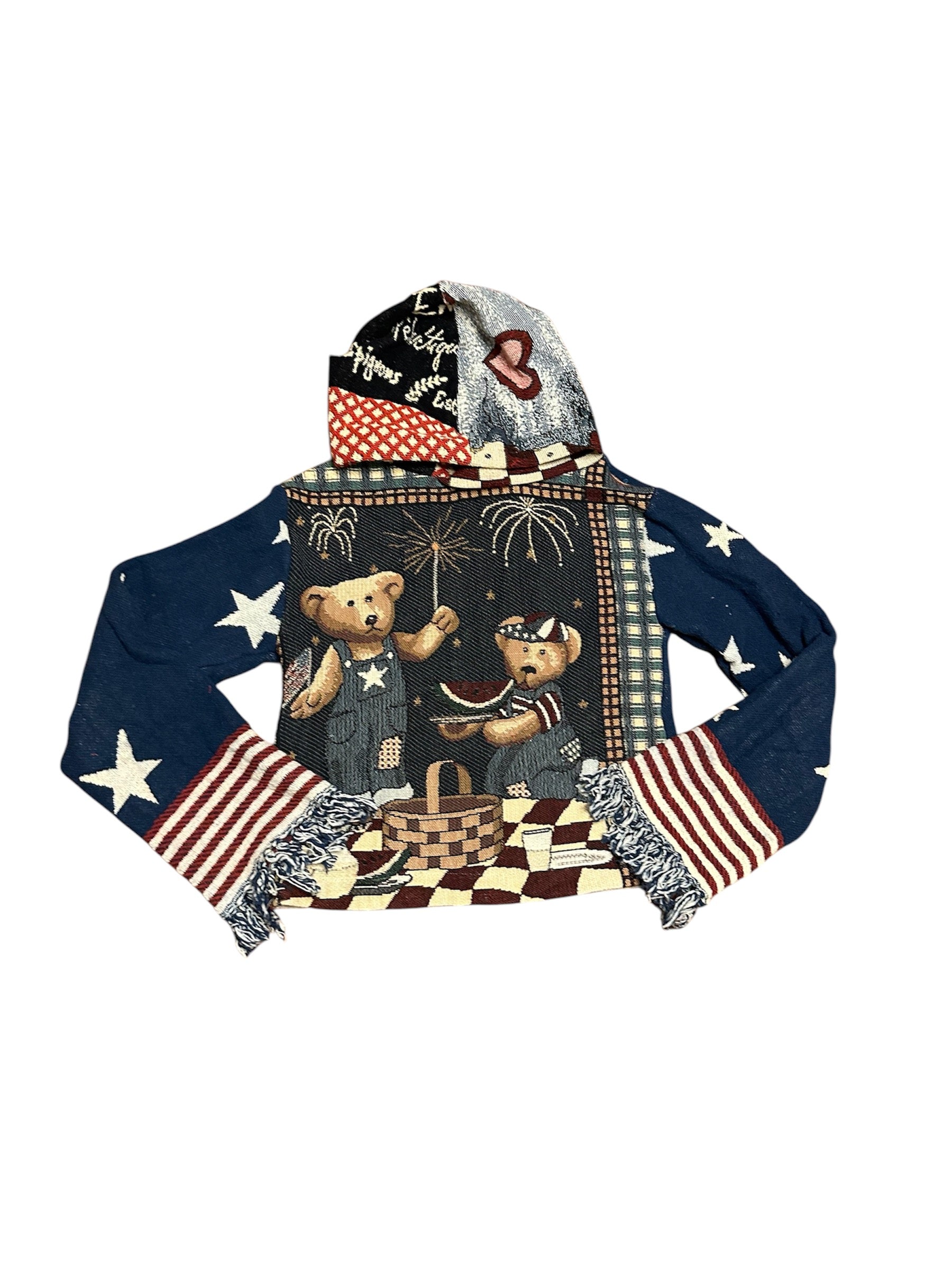 4th of July Tapestry Hoodie