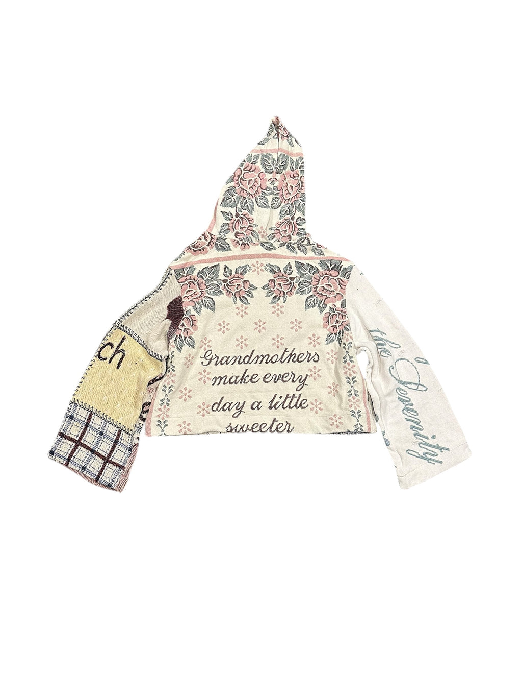Size L 1/1 grandmas make tapestry hoodie