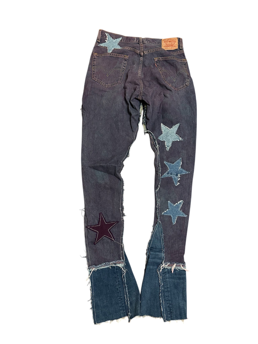Size 34 Purple Skinny Star Jeans