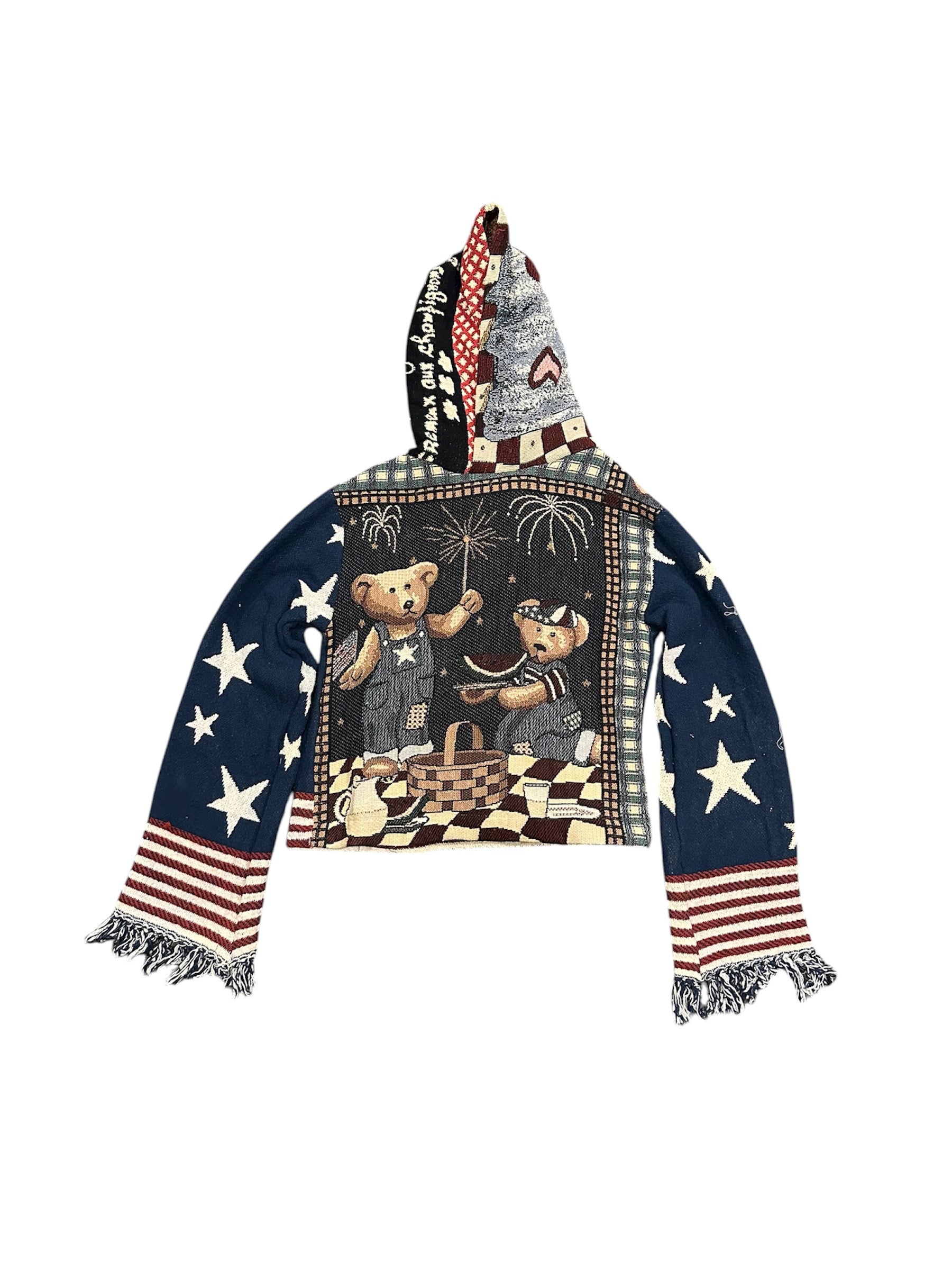 Size M 1/1 4th tapestry hoodie