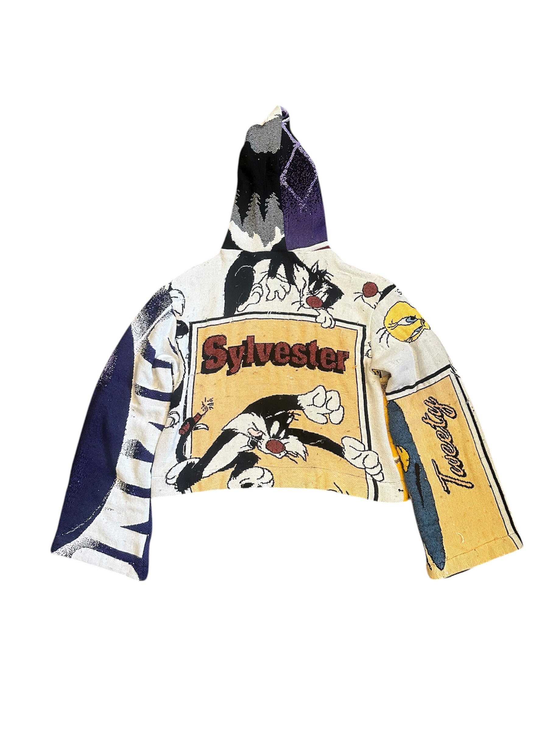 Size M 1/1 sylvester tapestry hoodie