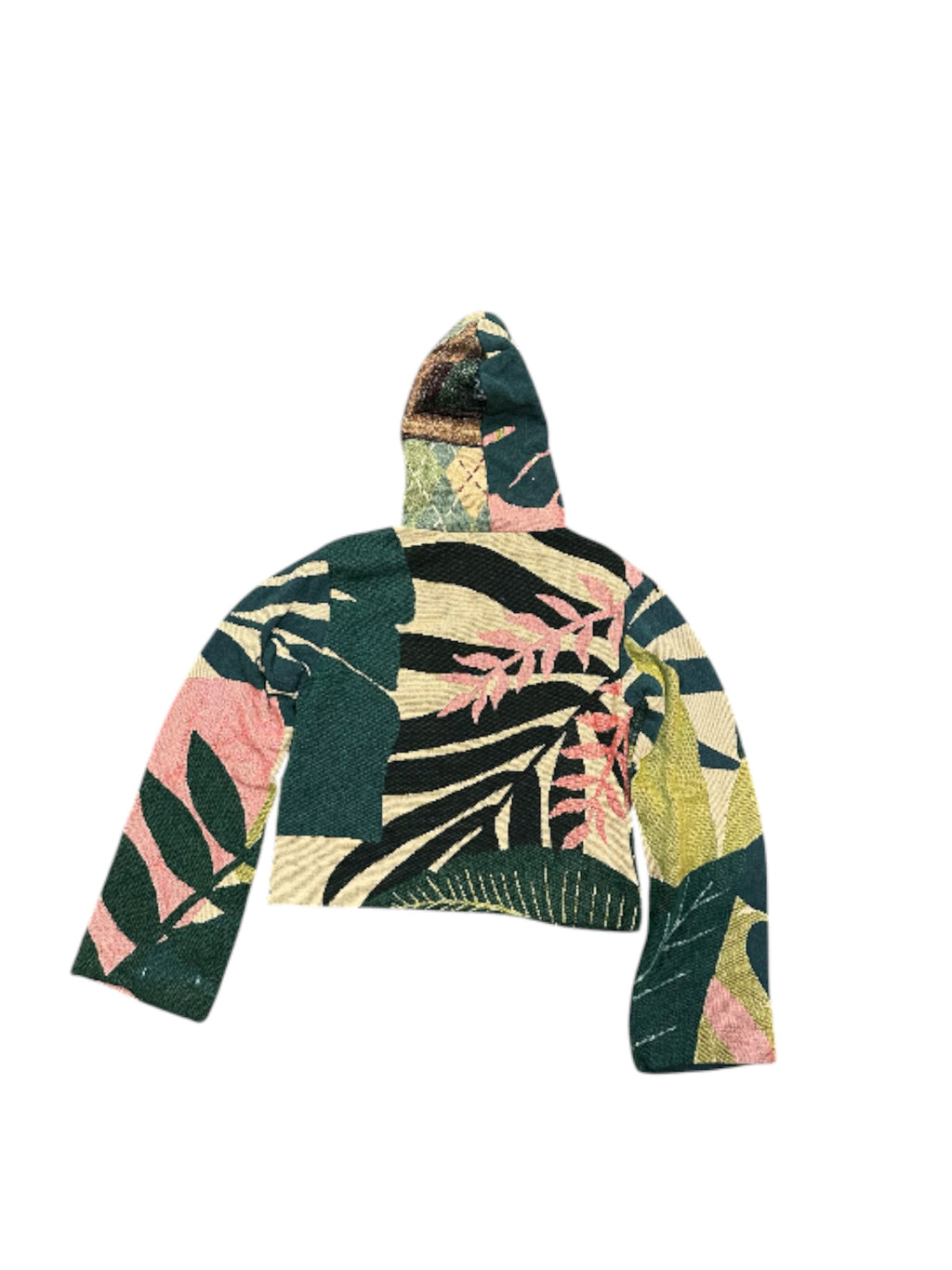 Size S 1/1 leaves tapestry hoodie