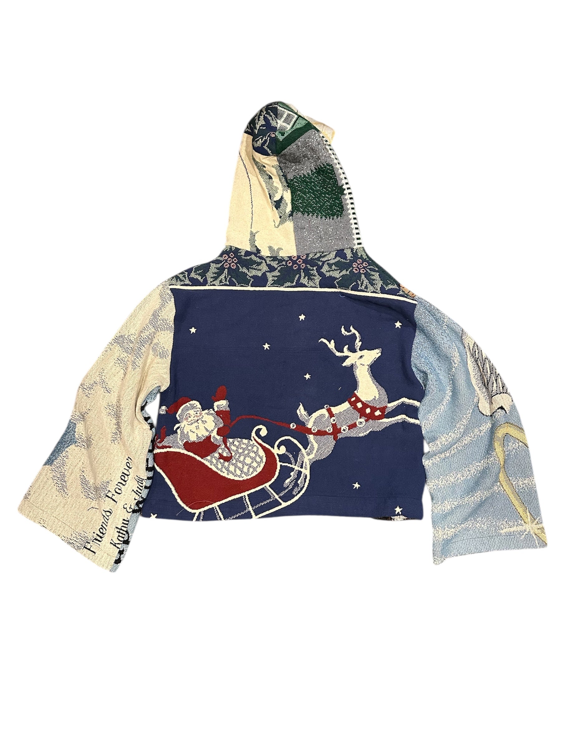 Size XL 1/1 bears tapestry hoodie