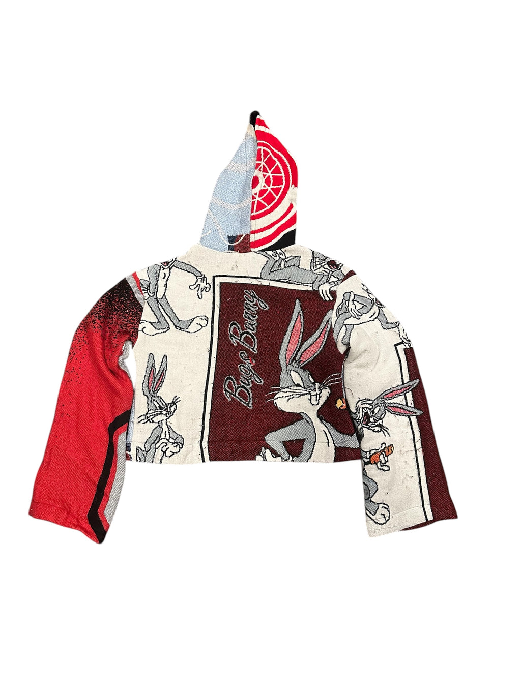 Size M 1/1 bugs tapestry hoodie