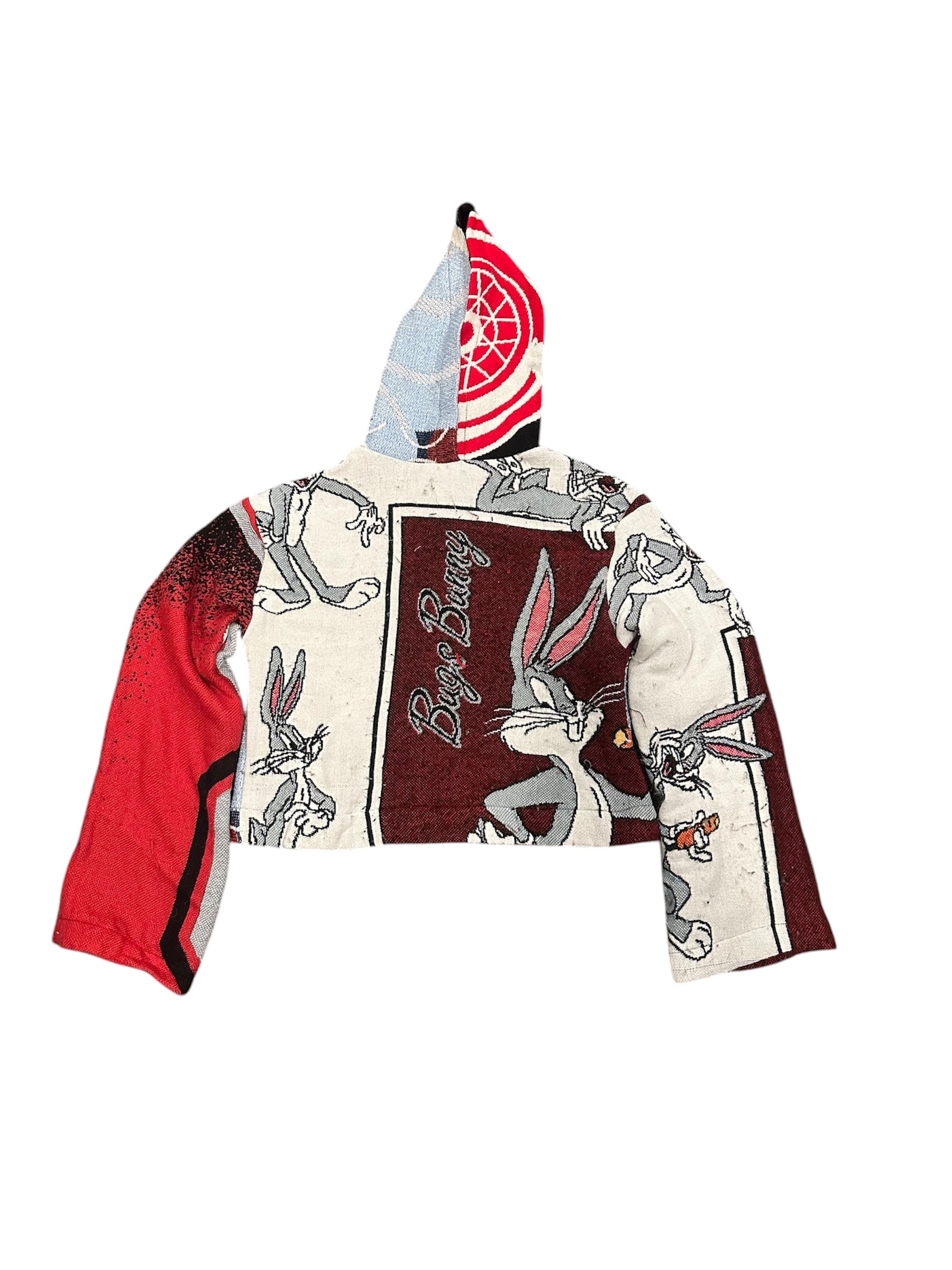 Size M 1/1 bugs tapestry hoodie