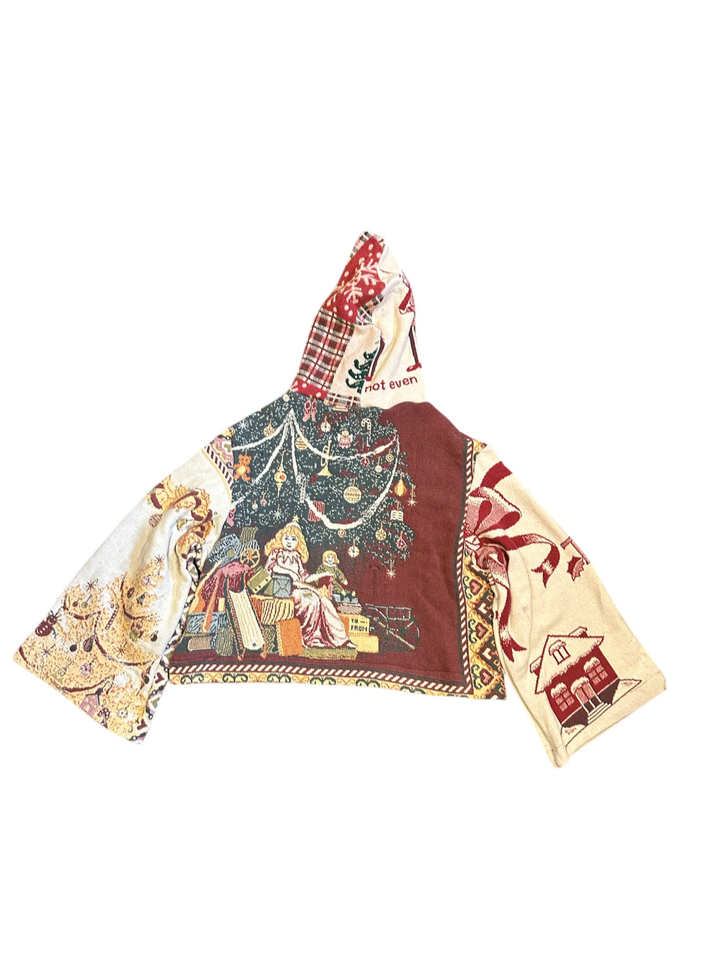 Size L 1/1 twas the night before tapestry hoodie