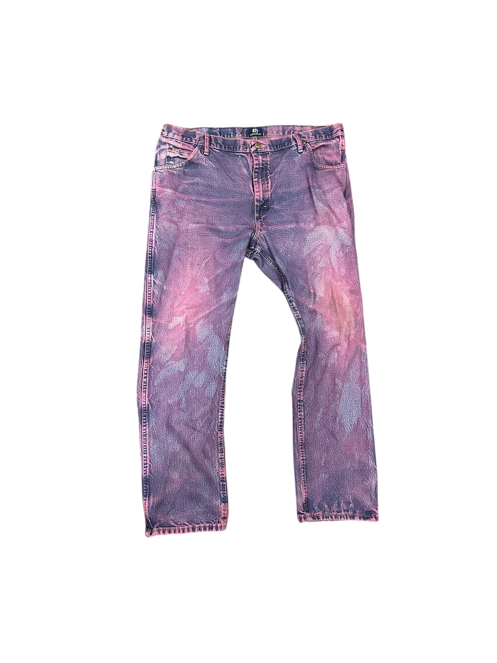 Size 40 dyed jeans