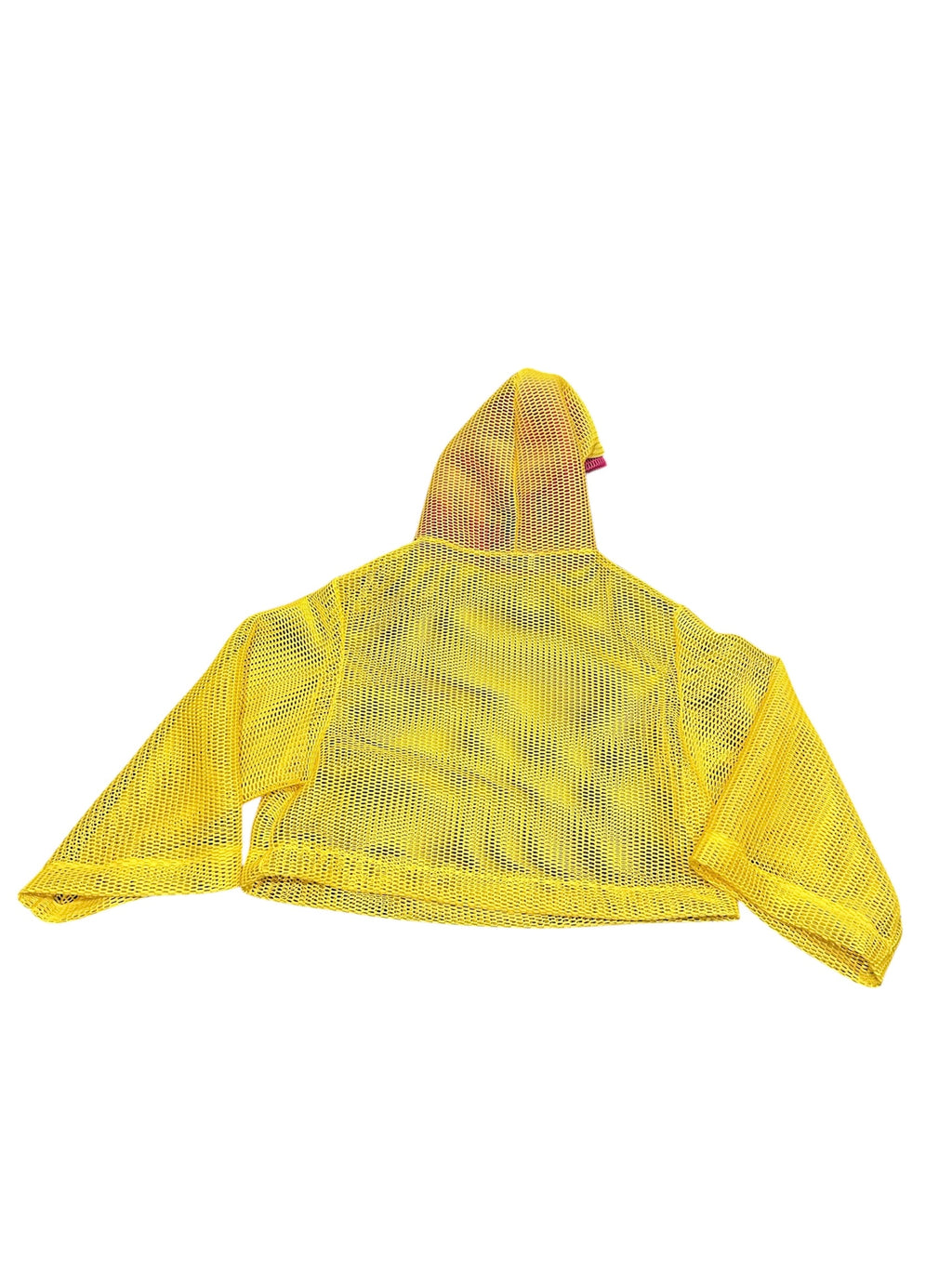 1/1 oversized rubber duck & beets mesh hoodie