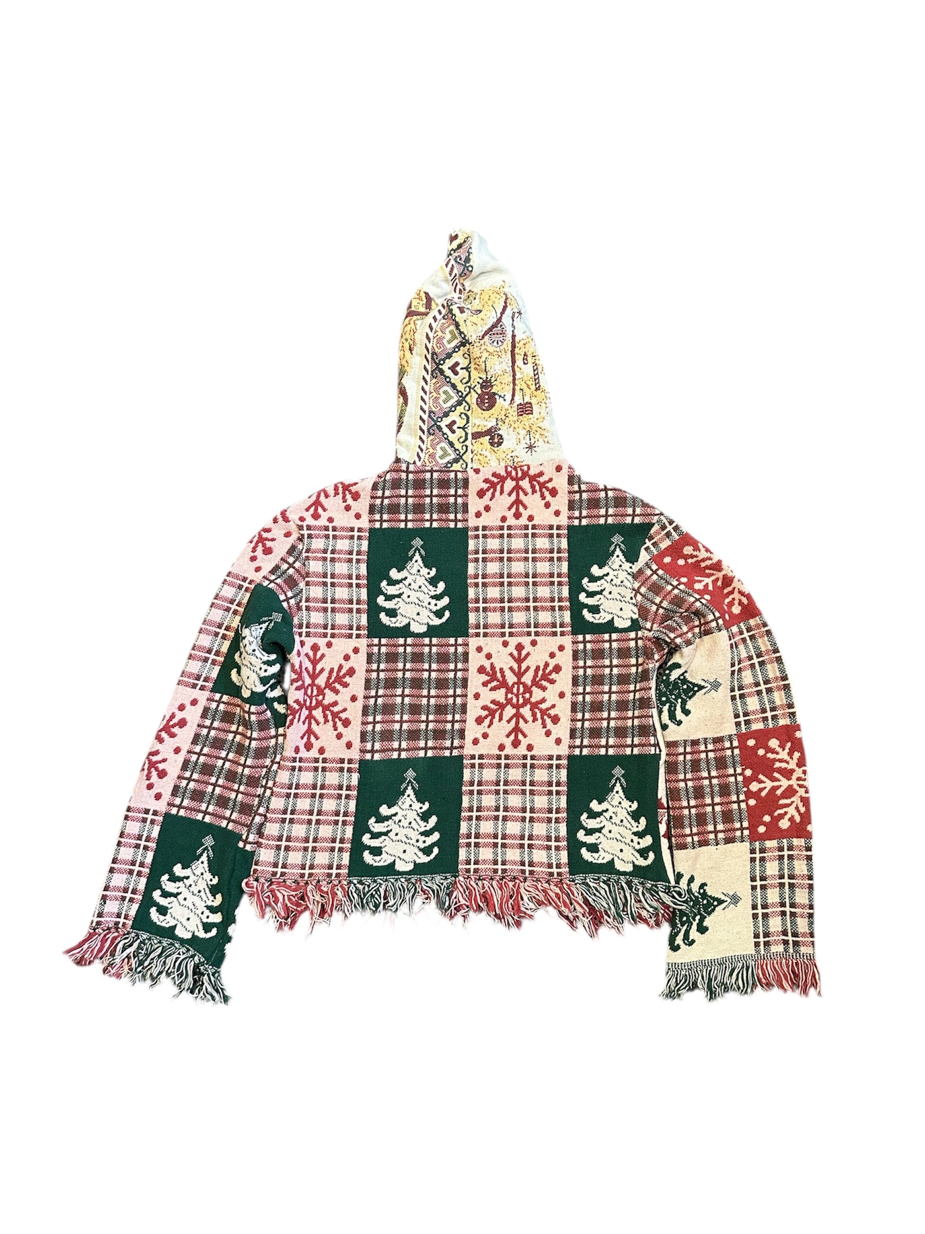 Size M 1/1 Christmas soldier tapestry hoodie