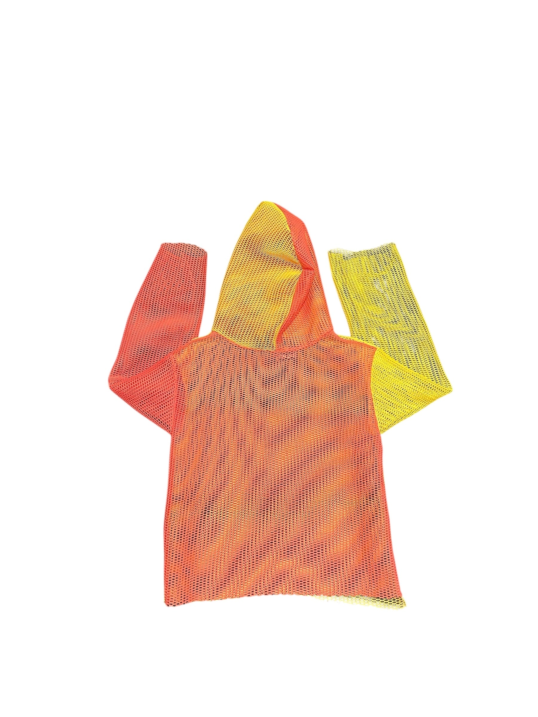 Size M 1/1 dual mesh hoodie