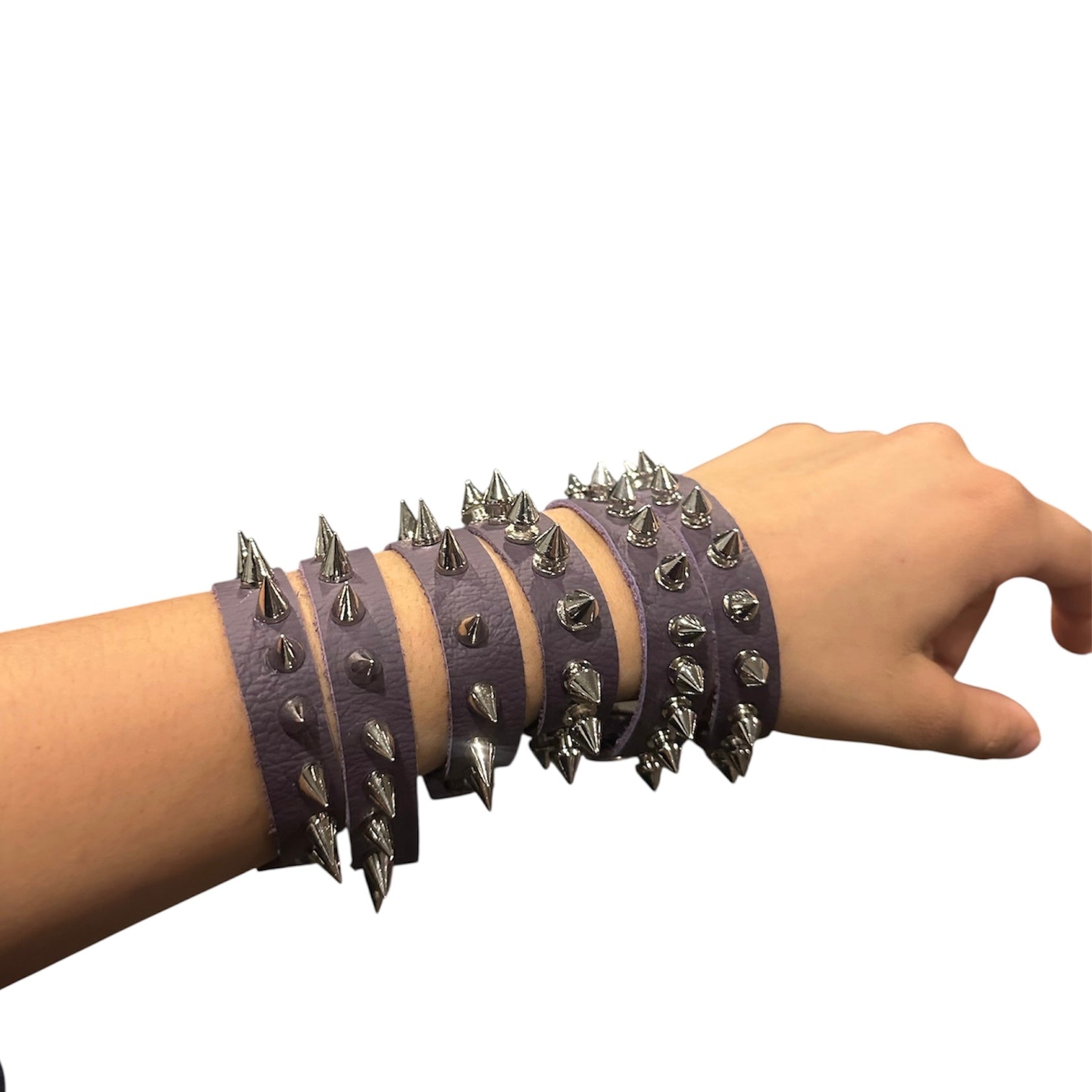 Spiked bracelets