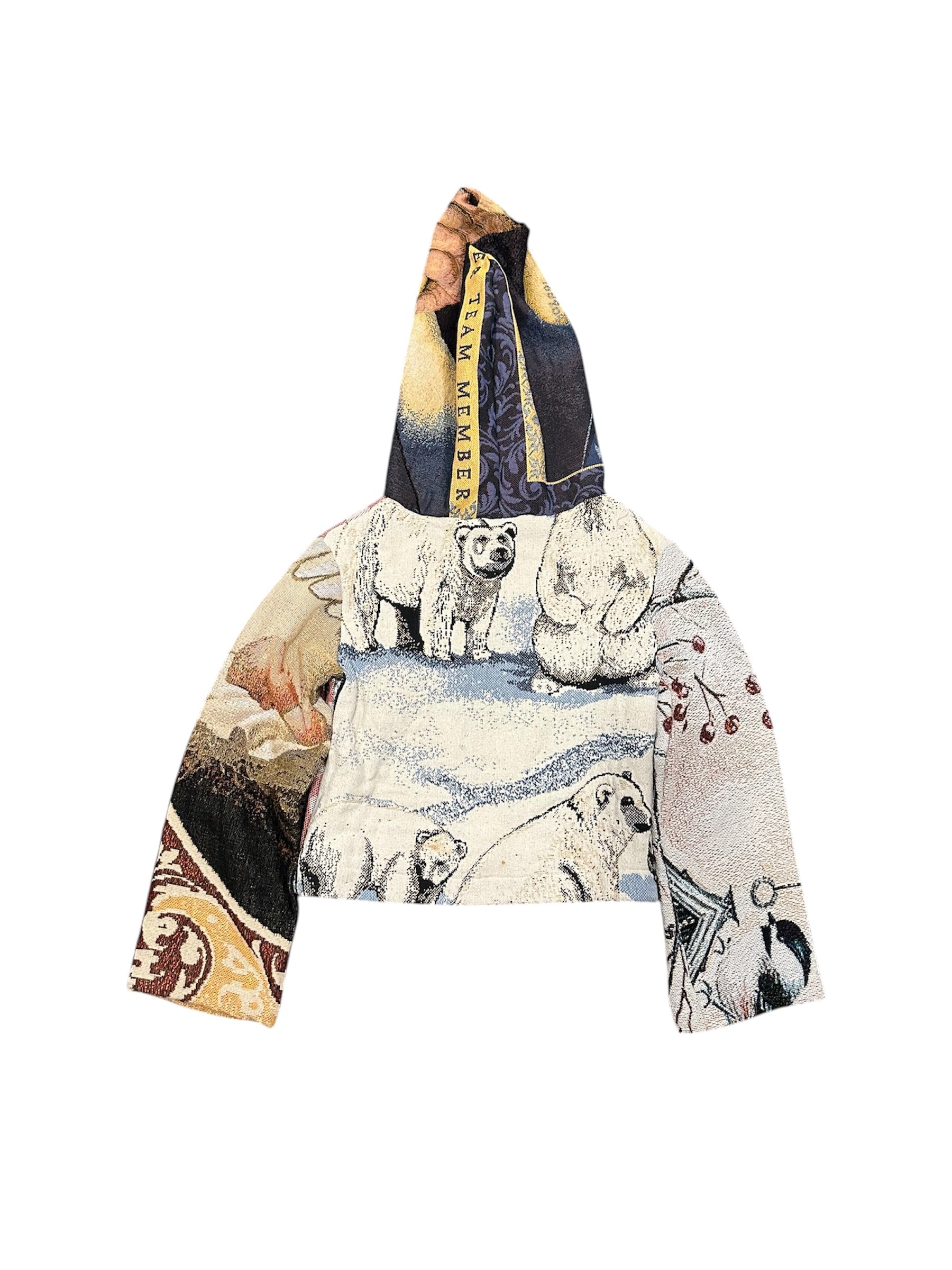 Size M 1/1 love boney tapestry hoodie