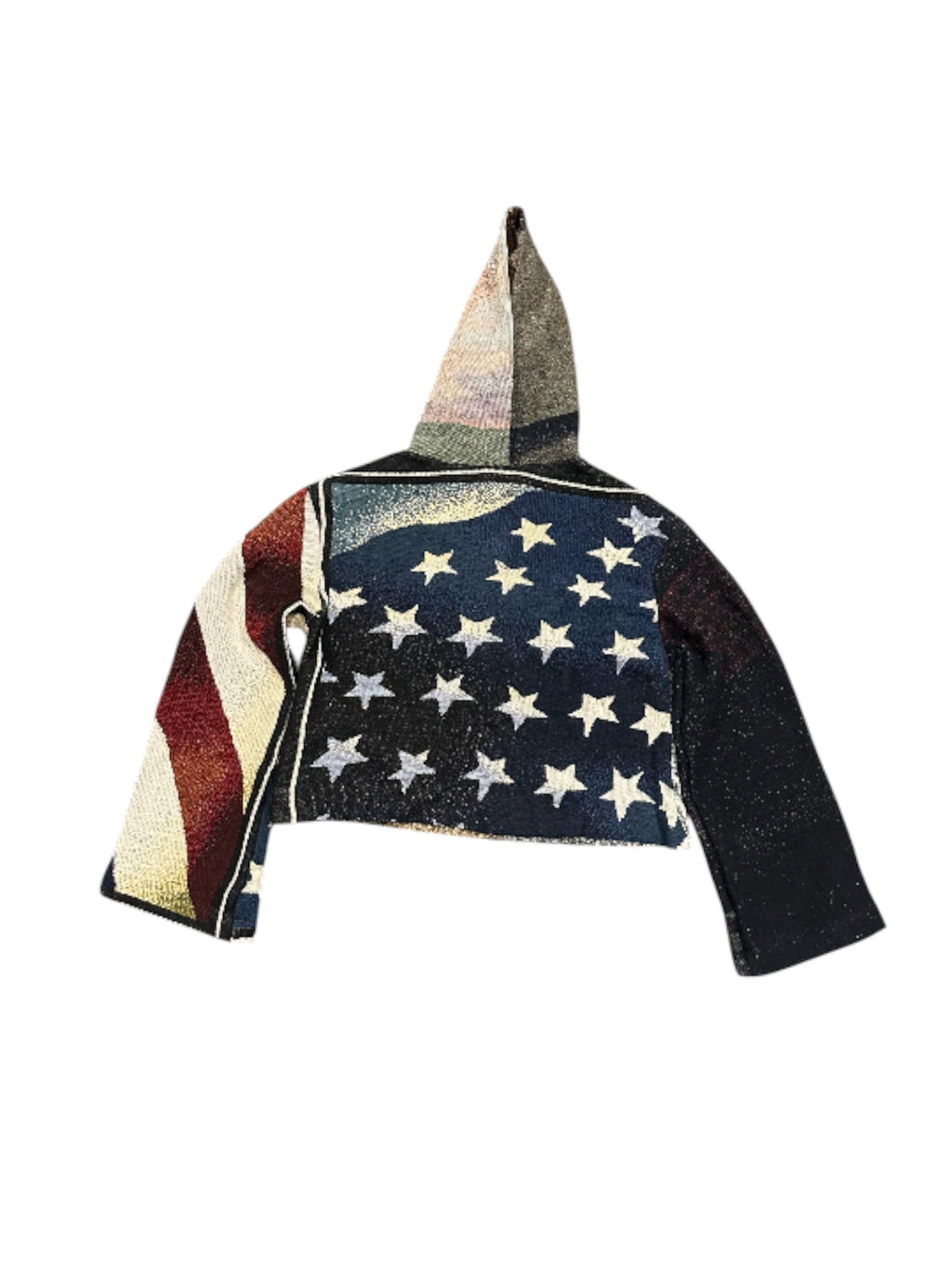 Size M 1/1 wolfusa tapestry hoodie