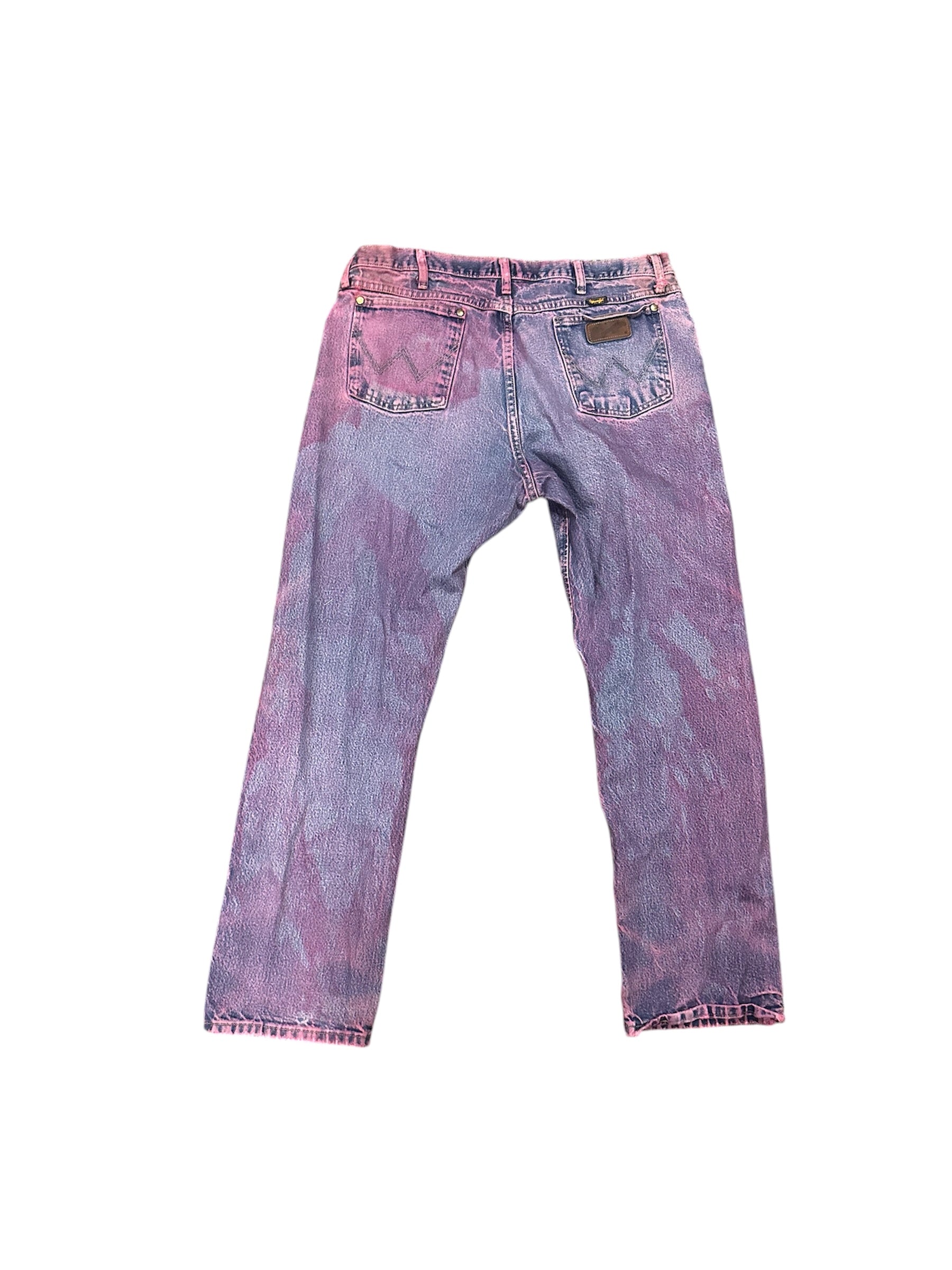 Size 40 dyed jeans