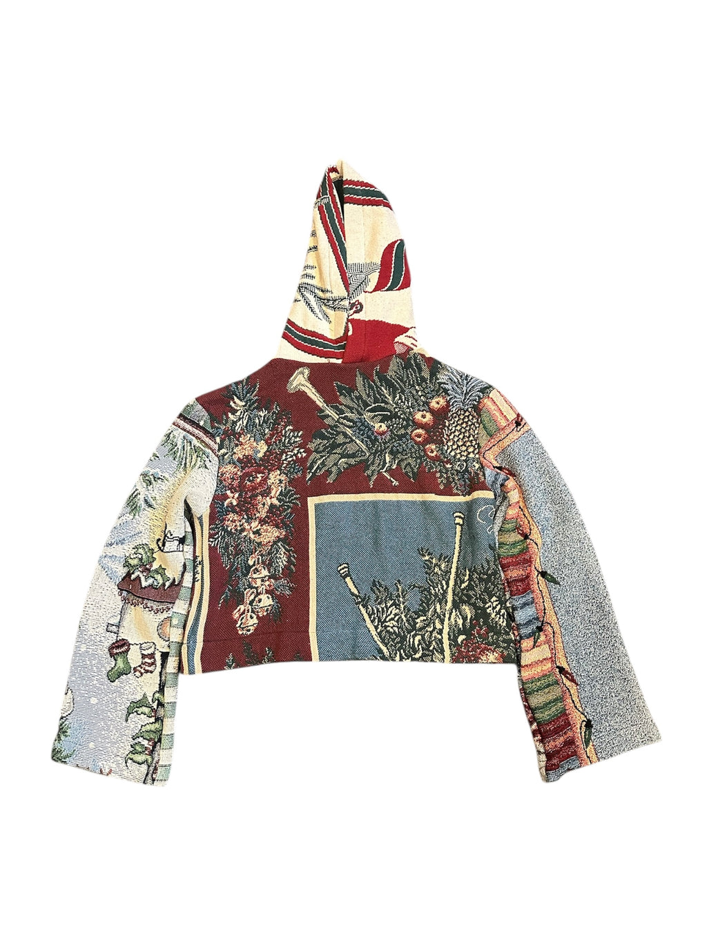 Size M 1/1 holiday tinsel hoodie