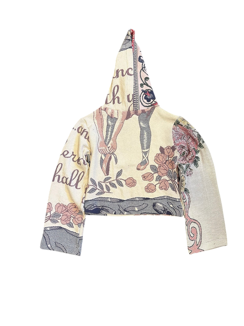 Size S 1/1 ballet tapestry hoodie