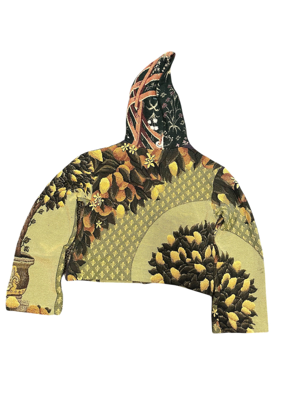 Size M 1/1 lemon tree tapestry hoodie