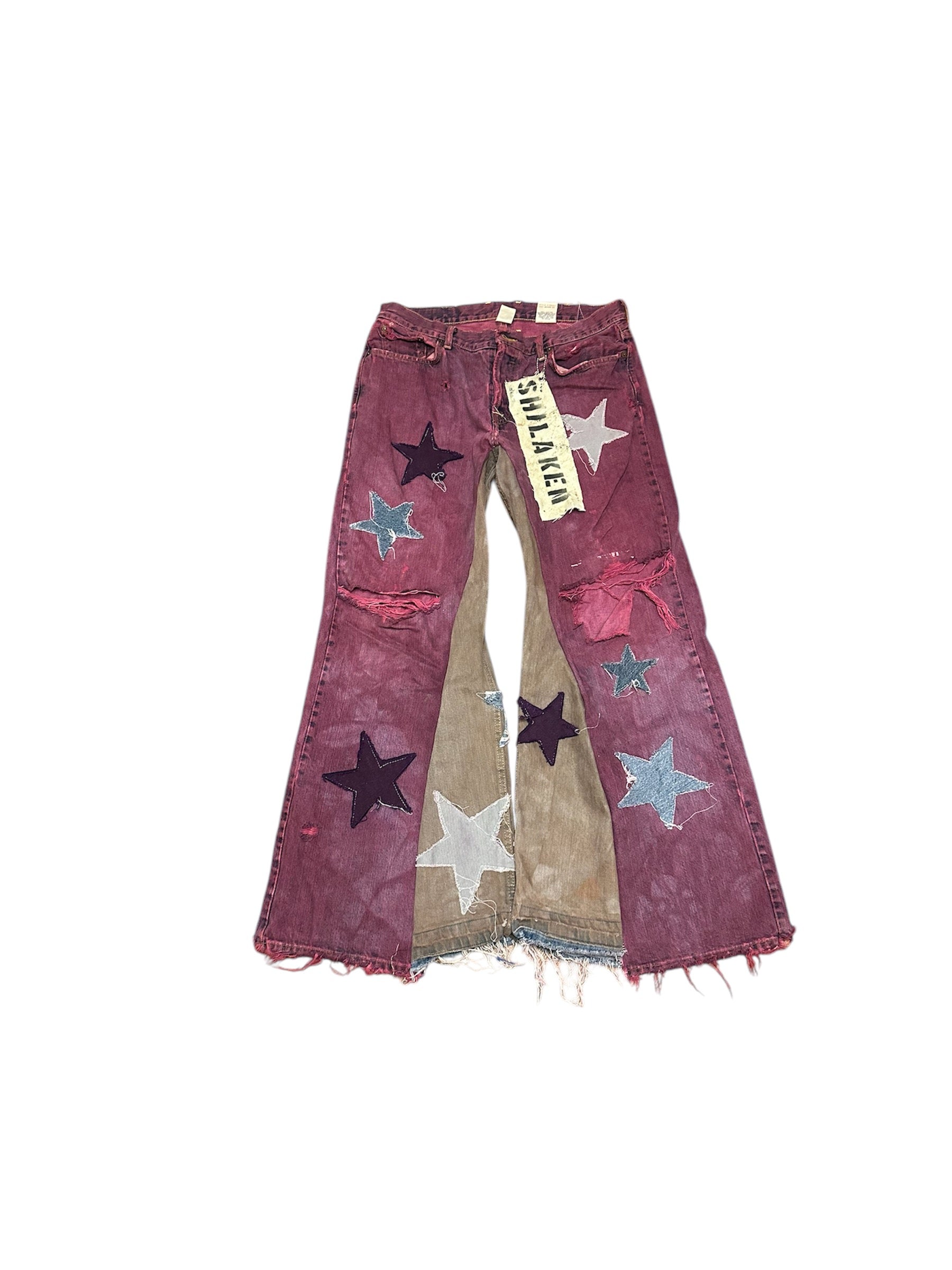 Raspberry Chocolate Star Jeans