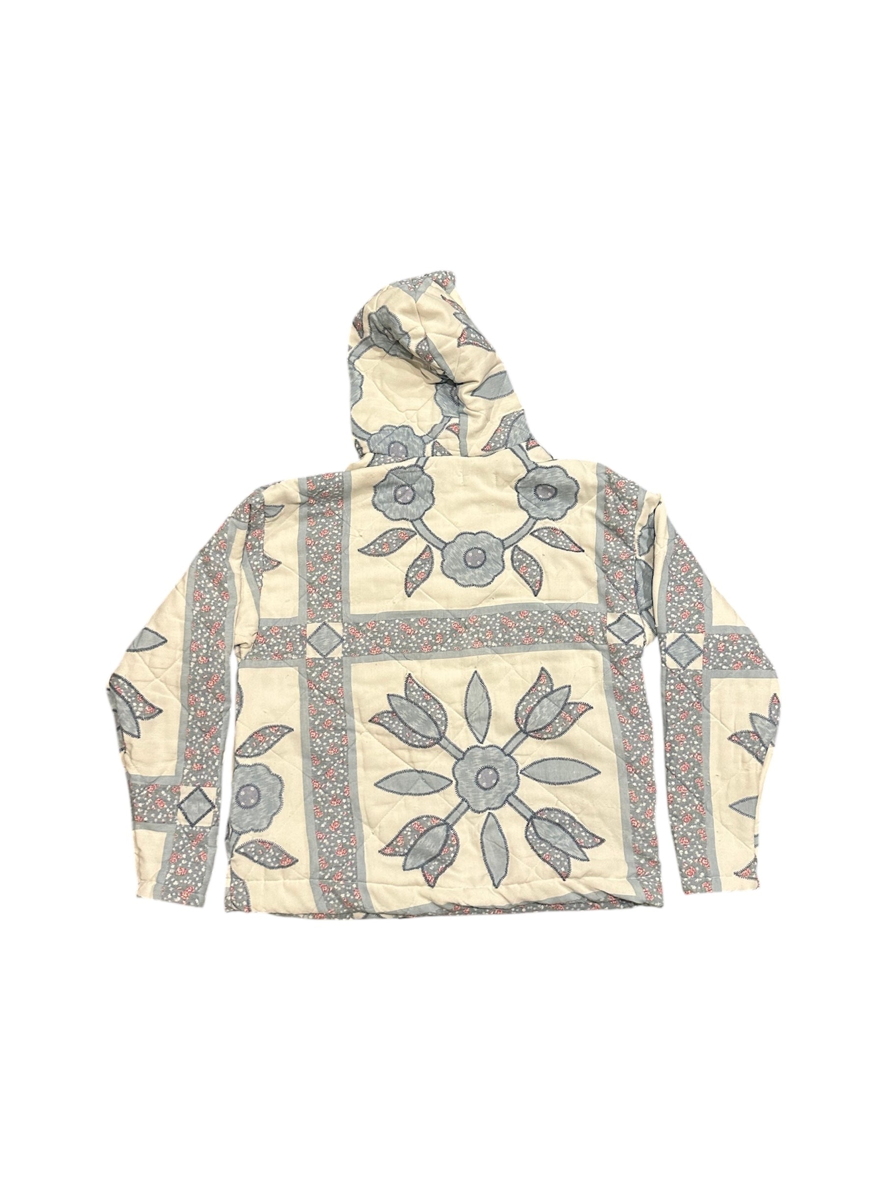 Size S 1/1 quilted hoodie