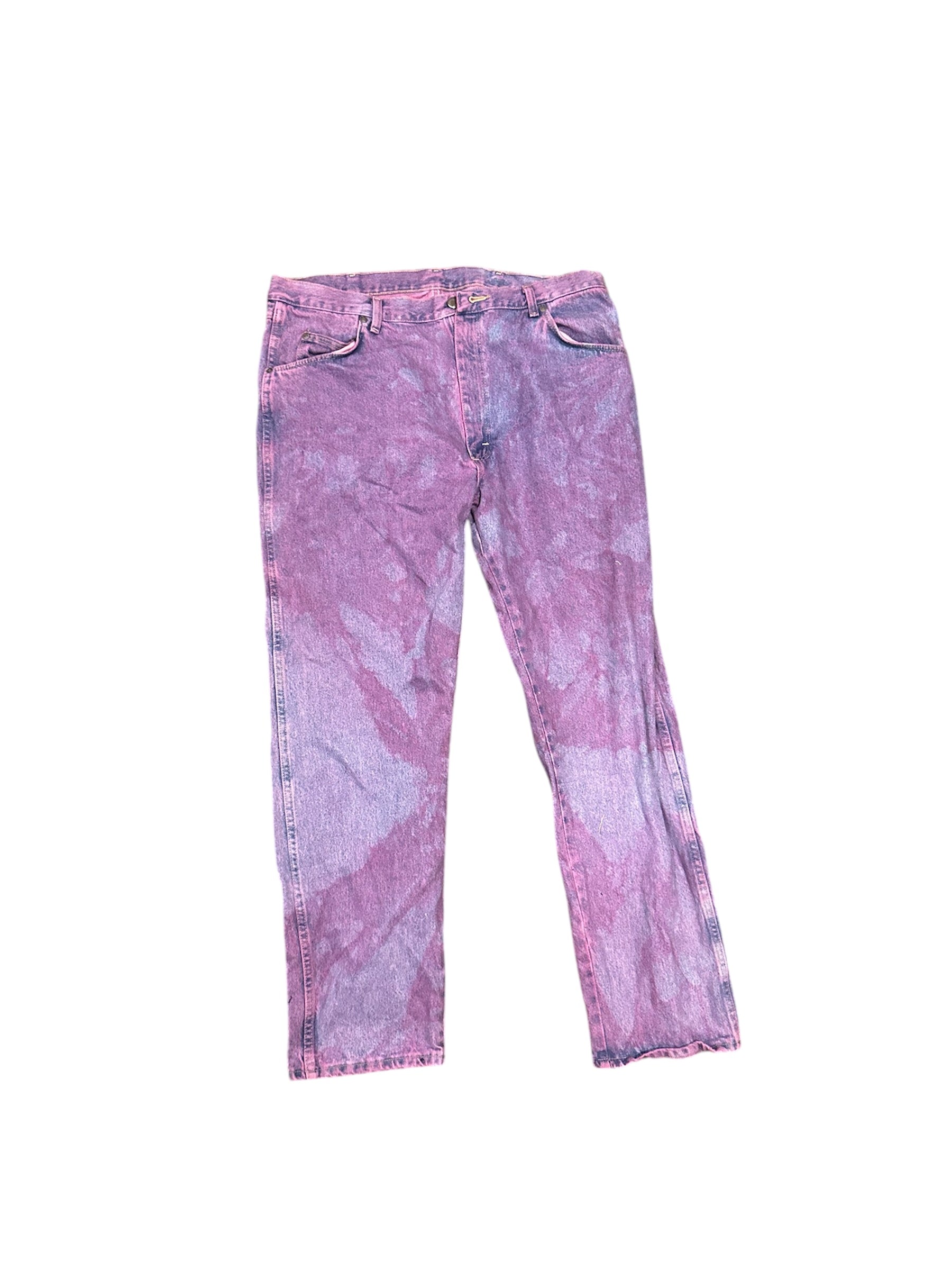 Size 40 dyed jeans