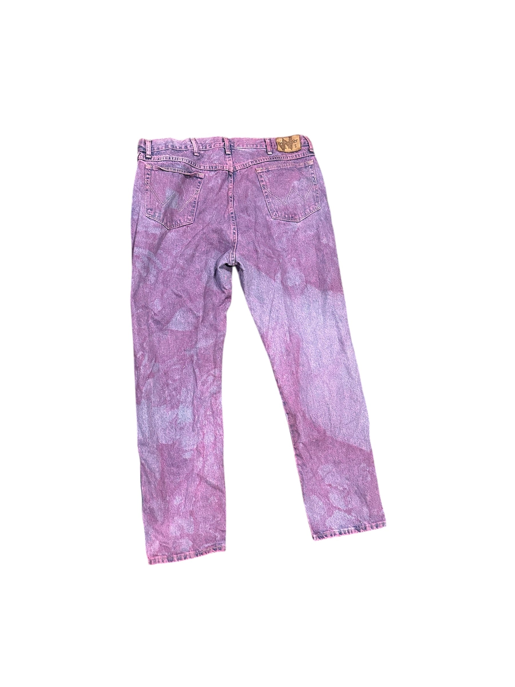 Size 40 dyed jeans