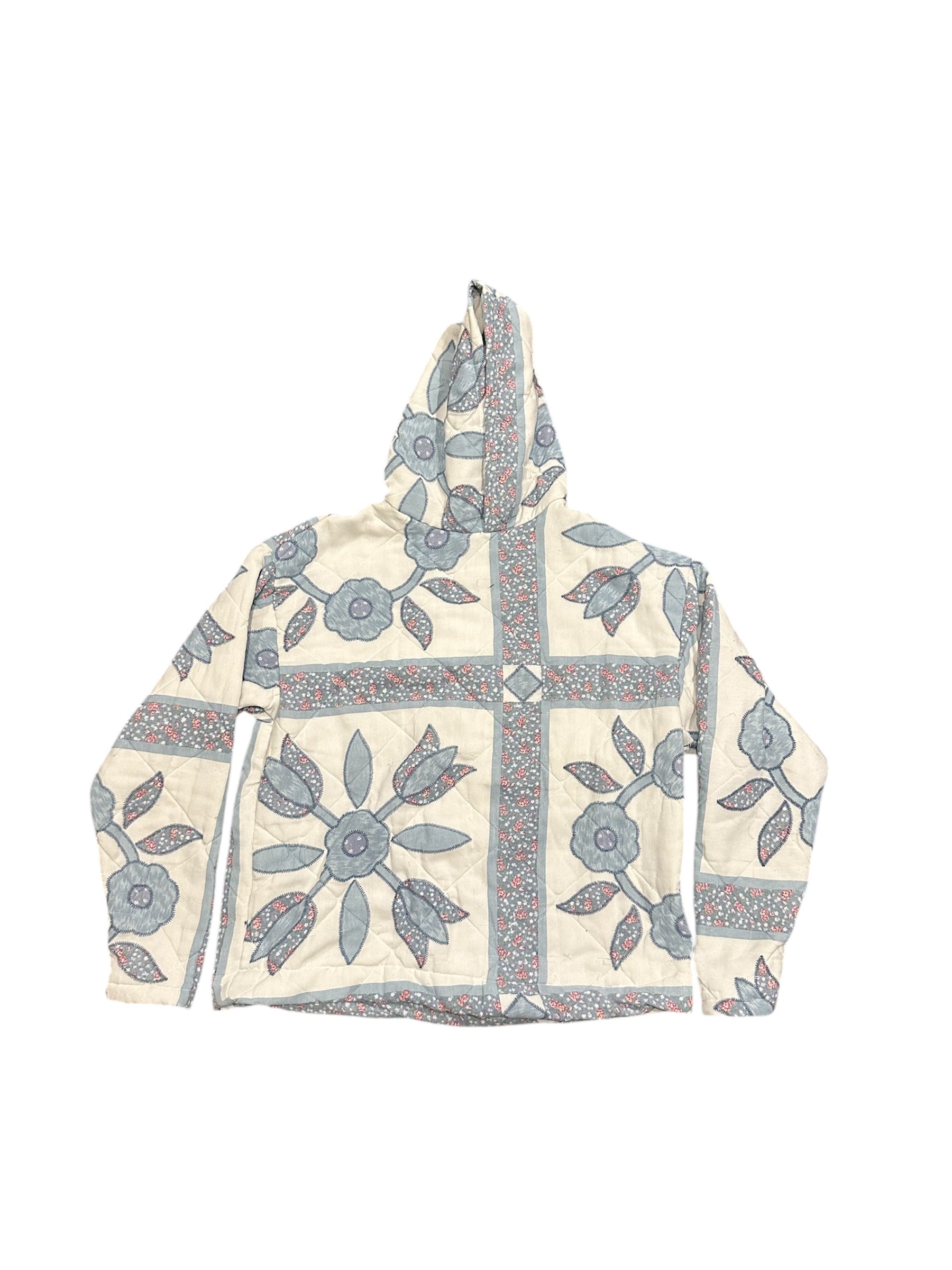 Size S 1/1 quilted hoodie