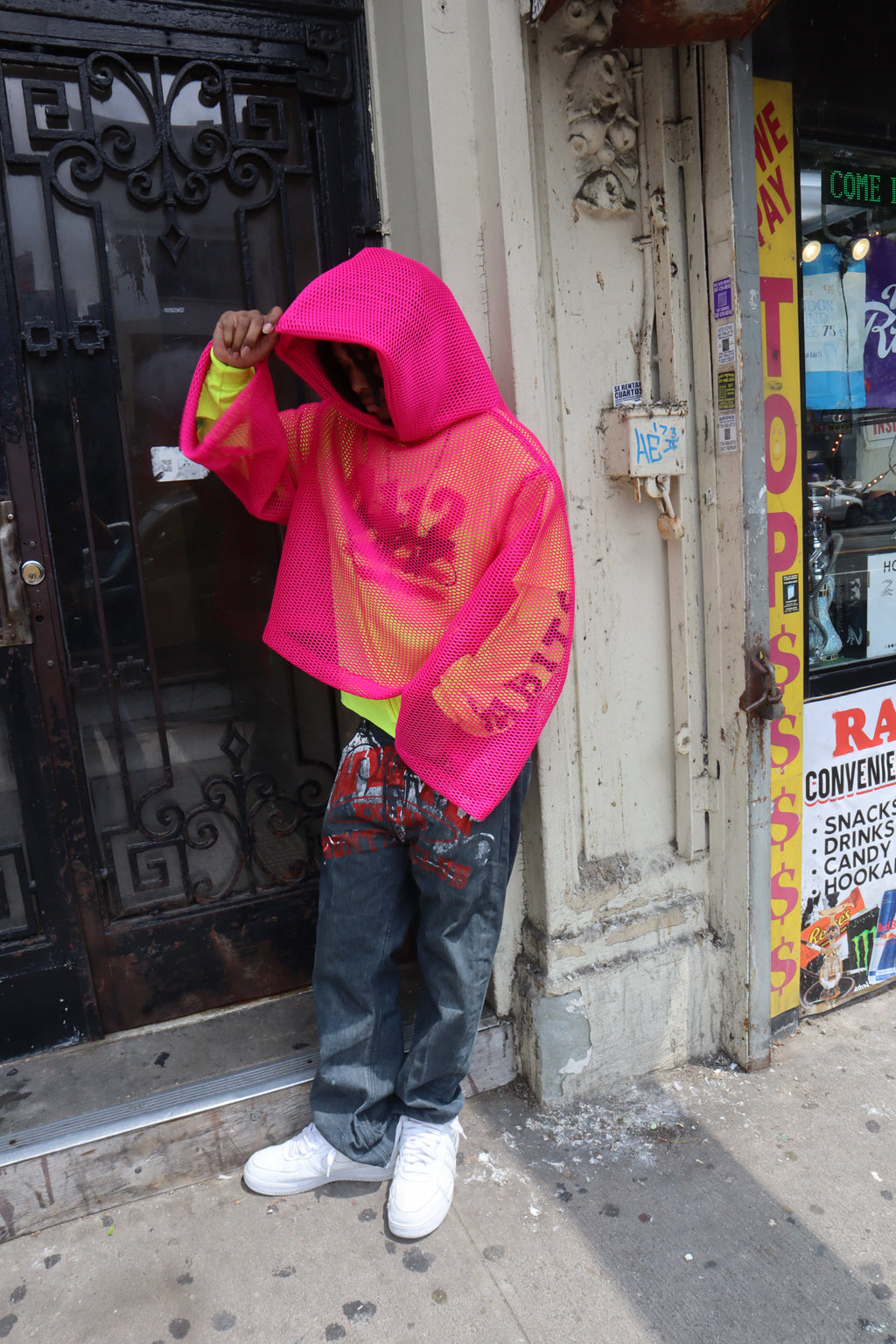 0602 beets mesh hoodie