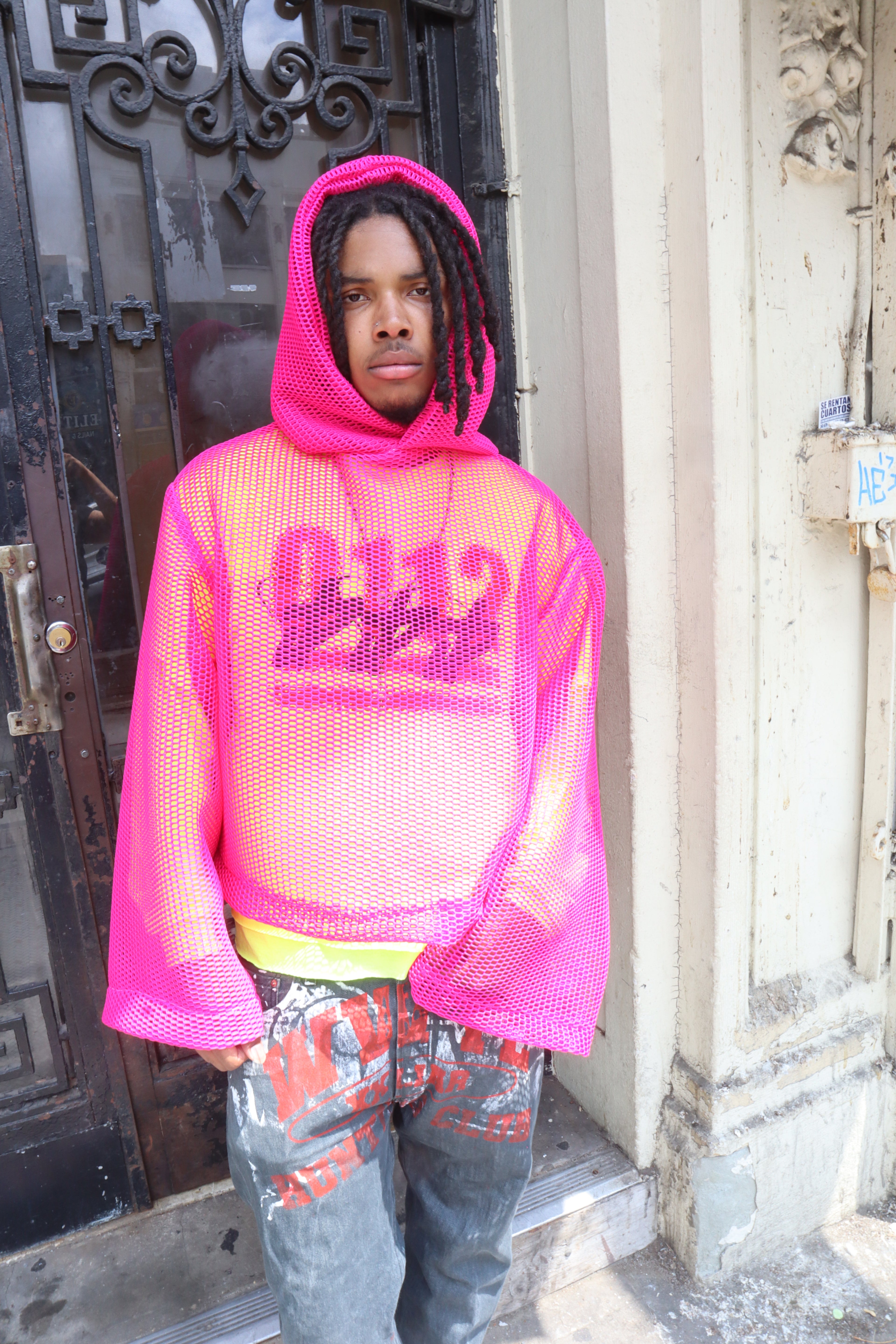 0602 beets mesh hoodie