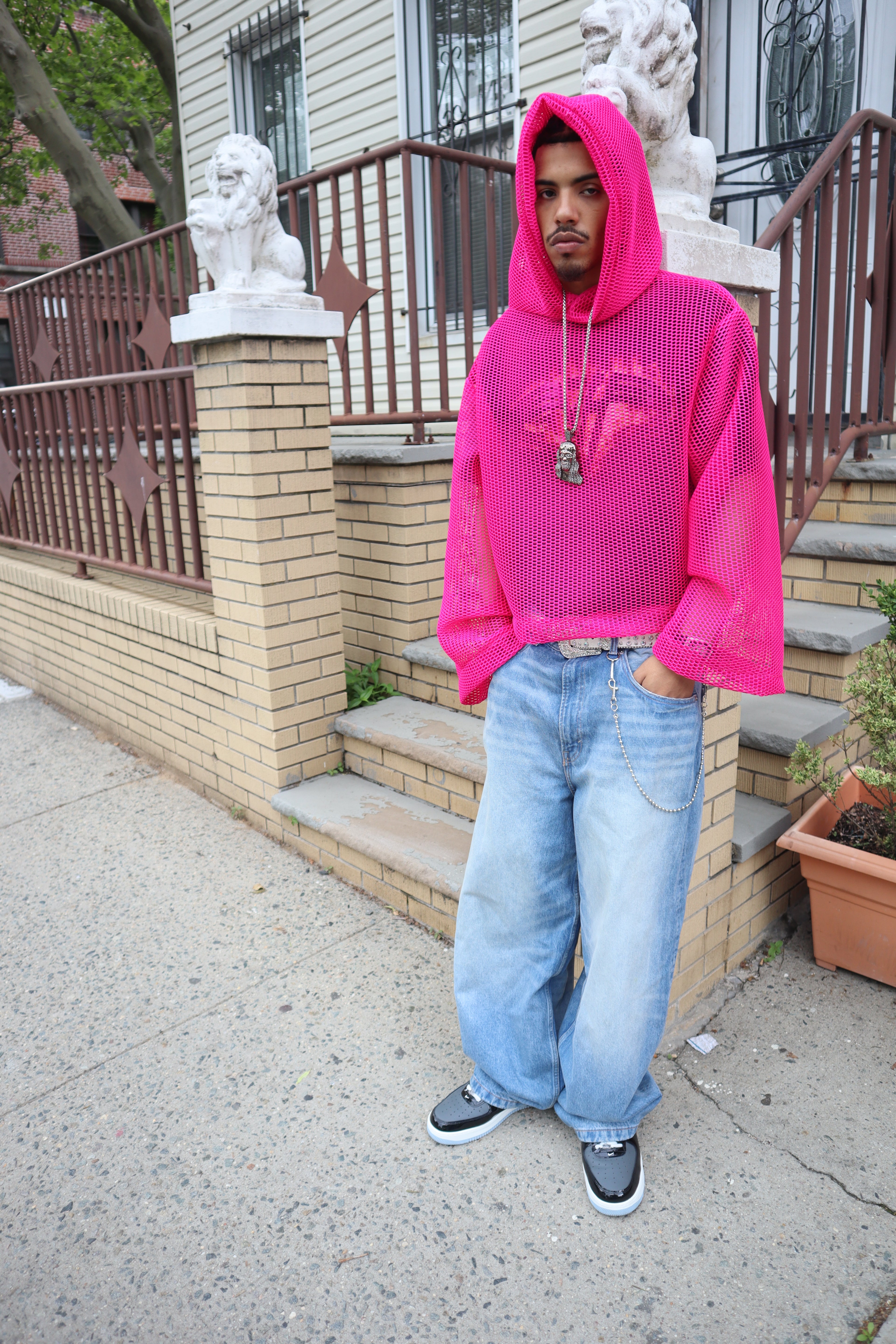 0602 beets mesh hoodie