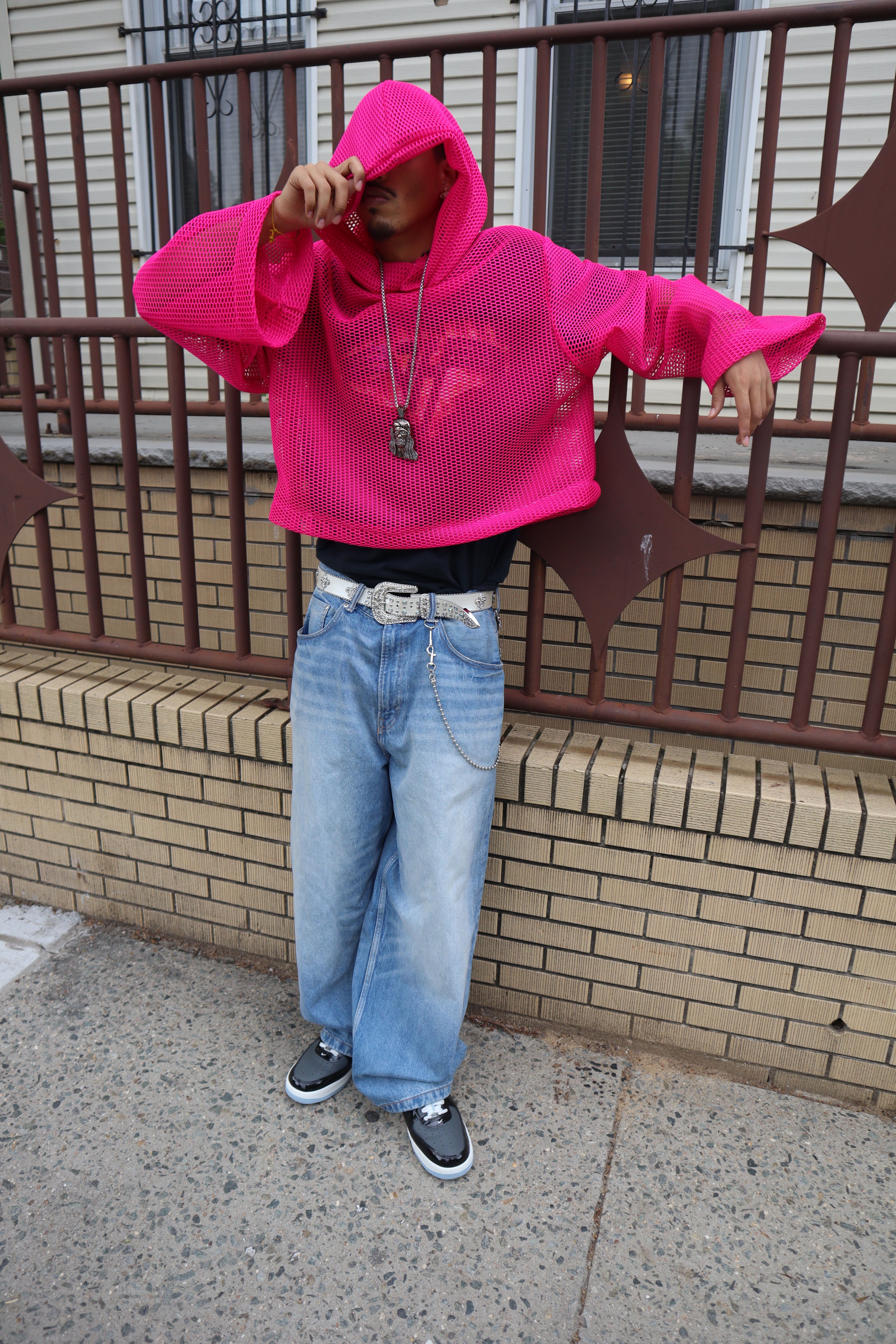 0602 beets mesh hoodie